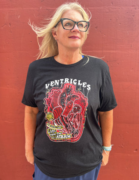 Circulatory System Anatomical Band Unisex T.Shirt – arteryink