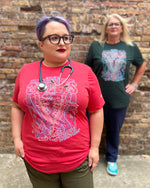 Anatomical Band Shirt / Menstrual Cycle / Pre-Order