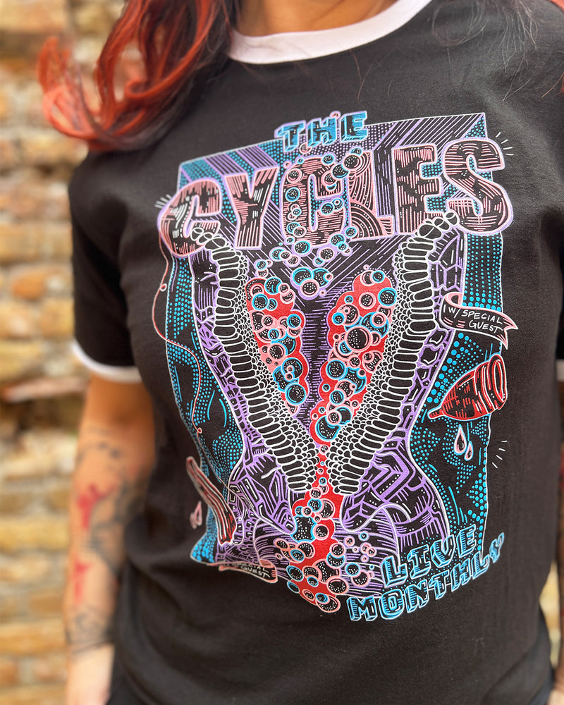 Anatomical Band Shirt / Menstrual Cycle / Pre-Order
