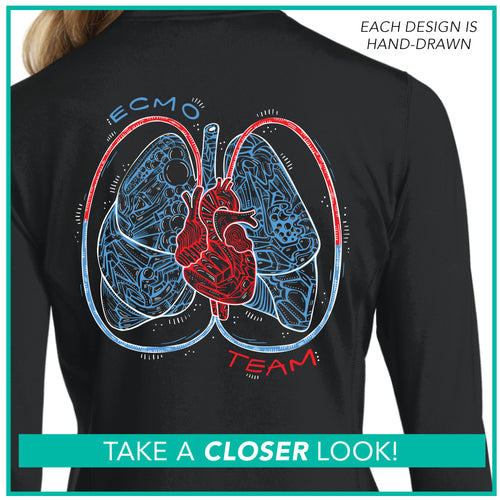 ECMO Team / ECMO Heart & Lungs / Track Jacket Pre-Order