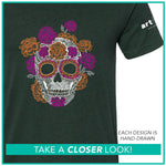 Dia De Los Muertos / Cempazuchi Skull / Pre-Order (Ships 11/21)