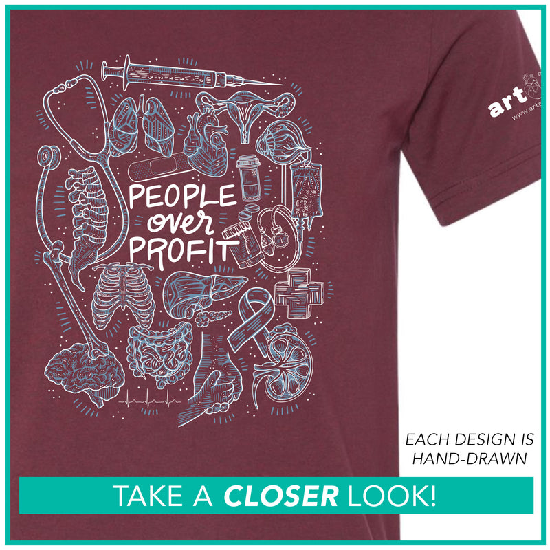 People Over Profit / Mini Icon Collage / Pre-Order