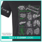 Versiti "Donate Life" / "Be A Donor" Transplants Save Lives Mini Icon Grid / Pre-Order