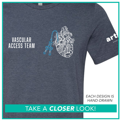 Vascular Access Team / Heart with Central Line / Pre-Order