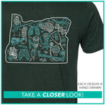Intensive Care Unit / Oregon Mini Icon Collage / Pre-Order