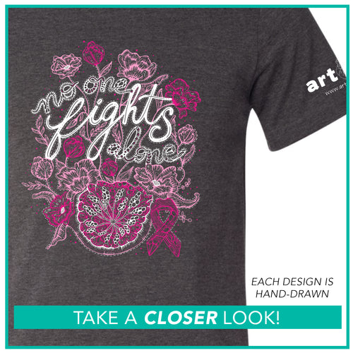 "Amber's Front 'Line' Support" / No One Fights Alone Breast Cancer / Pre-Order