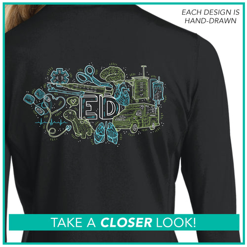 Mount Pleasant Emergency Department / "ED" / Track Jacket Pre-Order