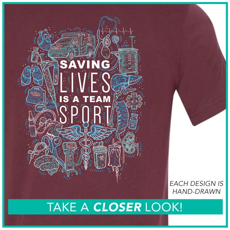 Saving Lives is a Team Sport / Emergency Department / Pre-Order (Ships 12/10)