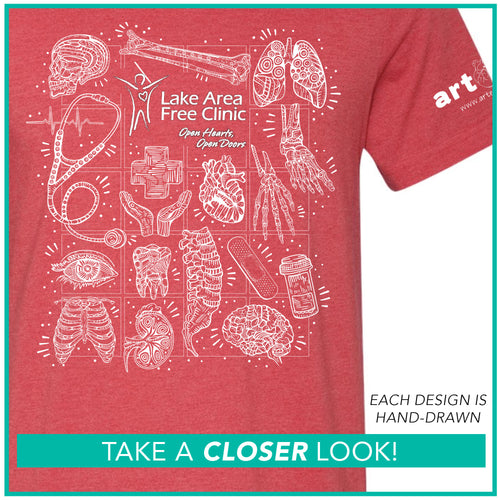 Lake Area Free Clinic / Mini Icon Grid / Pre-Order