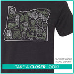 Intensive Care Unit / Oregon Mini Icon Collage / Pre-Order