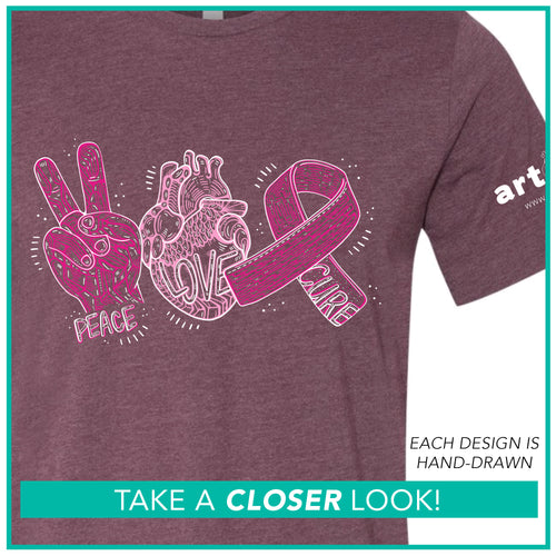 Breast Care Center / "Peace, Love, Cure" / Pre-Order