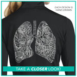 Customizable Heart & Lungs Track Jacket Pre-Order (Ships 12/5)