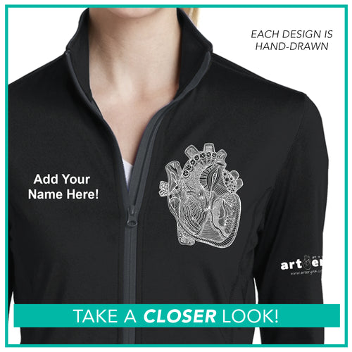 Customizable Heart & Lungs Track Jacket Pre-Order (Ships 12/5)