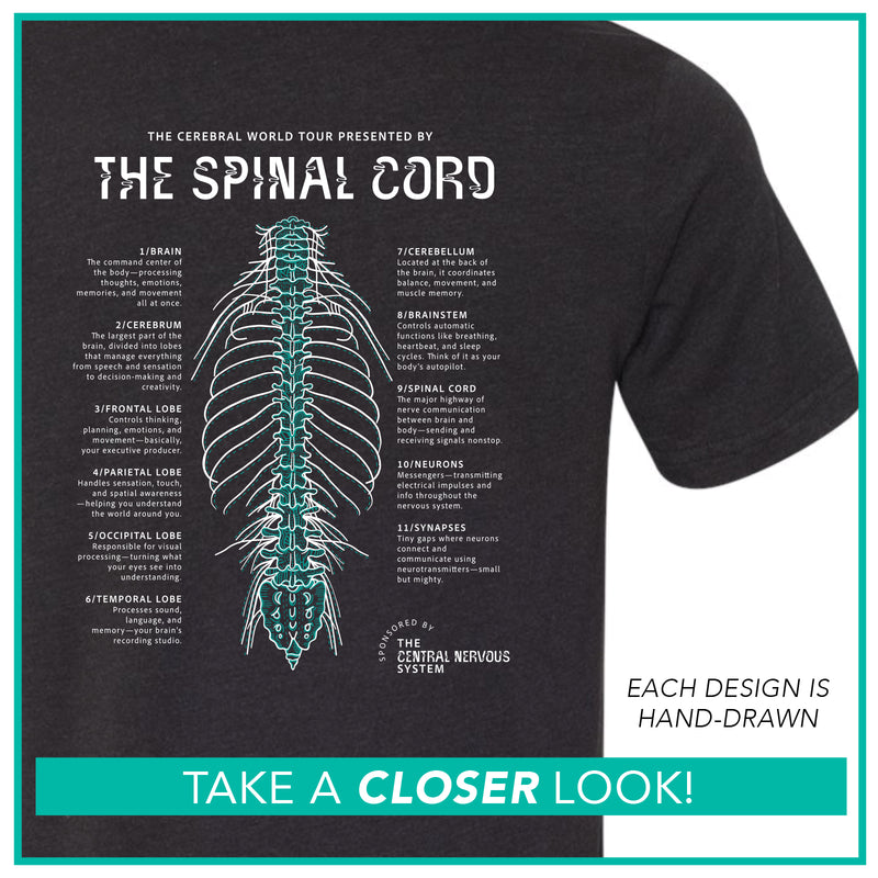 Anatomical Band Shirt / Nervous System / Pre-Order