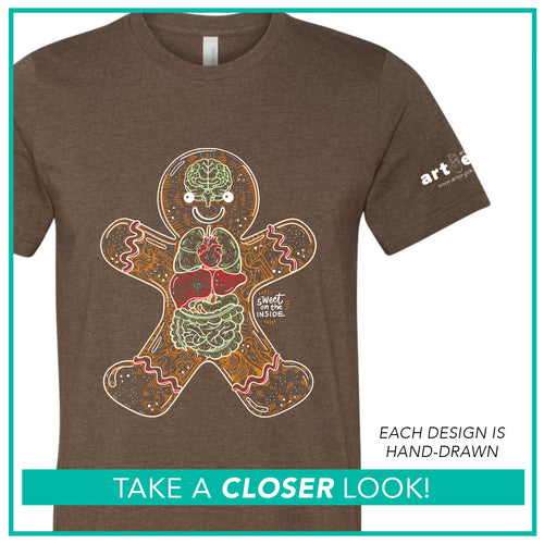 "Sweet on the Inside" Gingerbread Anatomy Pre-Order (Ships 12/5)