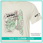 Anatomical Band Shirt / Respiratory System / Pre-Order