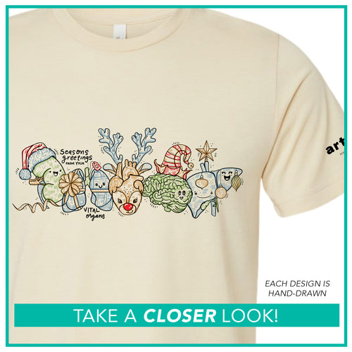 "Seasons Greetings from your Vital Organs" Pre-Order (Ships 12/5)