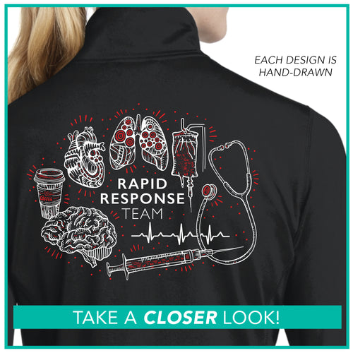 Rapid Response Team / Mini Icon Collage / Customizable Jacket Pre-Order