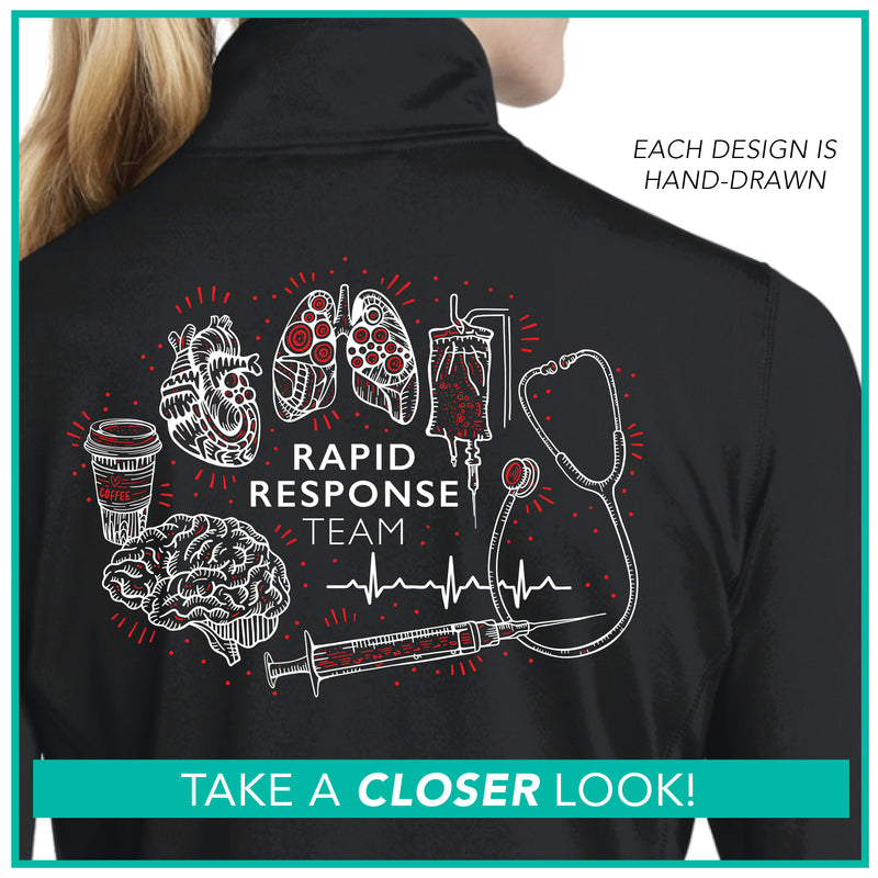 Rapid Response Team / Mini Icon Collage / Customizable Jacket Pre-Order