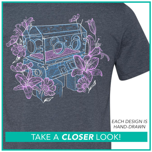 NICU / Floral Isolette / Pre-Order (Ships 12/5)