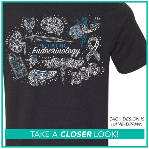 Pediatric Endocrinology / Mini Icon Collage / Pre-Order