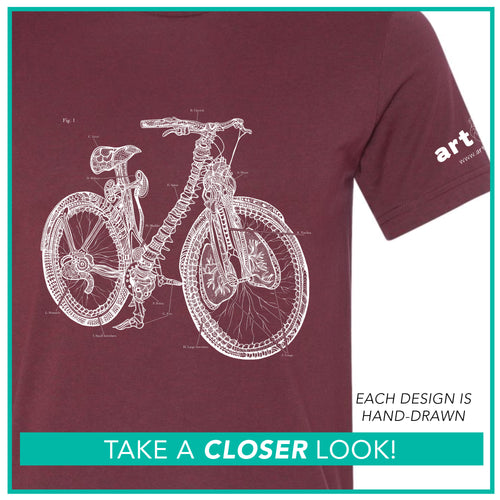 Anatomical Bicycle + Spine Pre-Order (Ships 12/19)