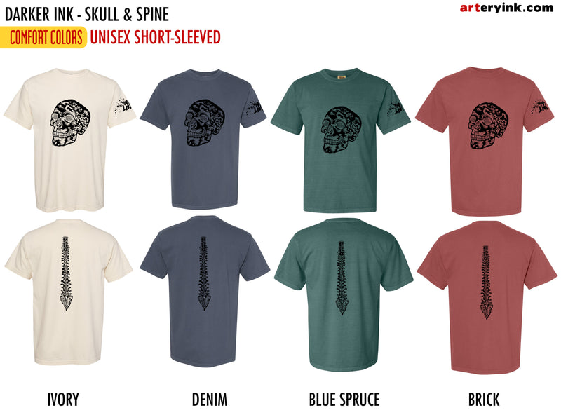 Darker Ink / Skull & Spine / Pre-Order