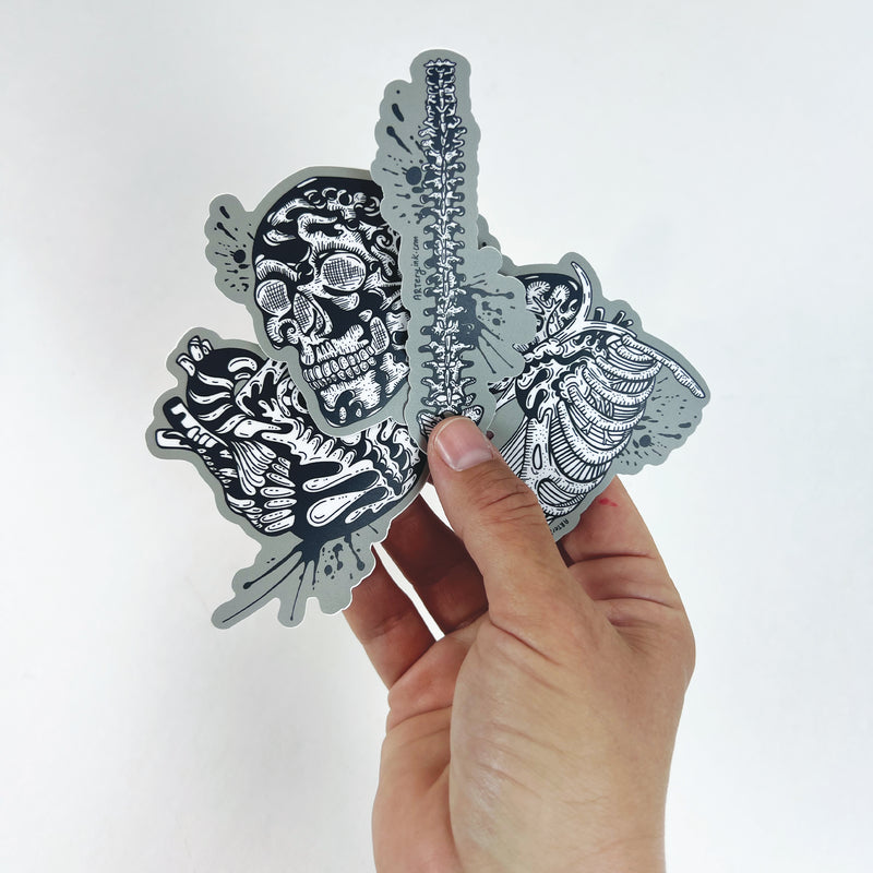 Darker Ink Vinyl Stickers