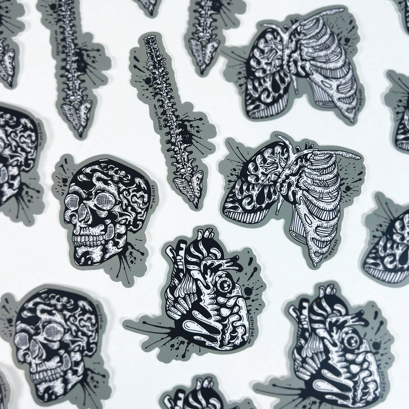 Darker Ink Vinyl Stickers
