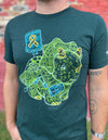 Childhood Cancer Awareness Dino "Find A Cure" Unisex T.Shirt