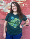 Childhood Cancer Awareness Dino "Find A Cure" Unisex T.Shirt