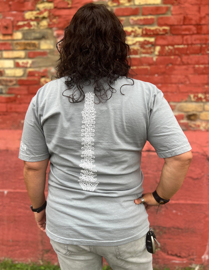 Double Skull & Spine Unisex T.Shirt
