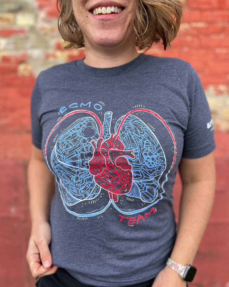 ECMO Team Heart & Lungs Unisex T.Shirt