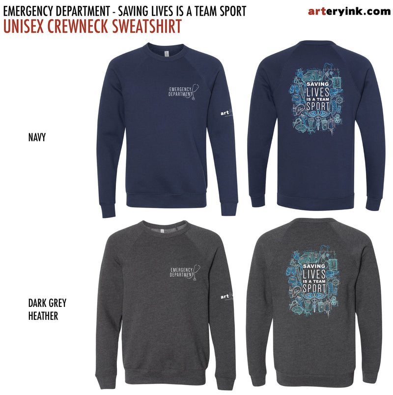 Saving Lives is a Team Sport / Emergency Department / Pre-Order (Ships 12/10)