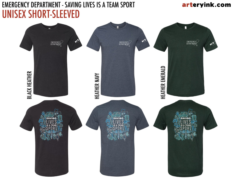 Saving Lives is a Team Sport / Emergency Department / Pre-Order (Ships 12/10)