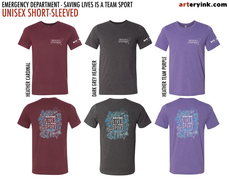 Saving Lives is a Team Sport / Emergency Department / Pre-Order (Ships 12/10)