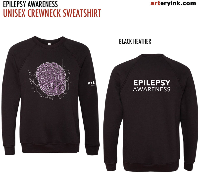Epilepsy Awareness / Hands Holding Brain / Pre-Order (Ships 11/14)