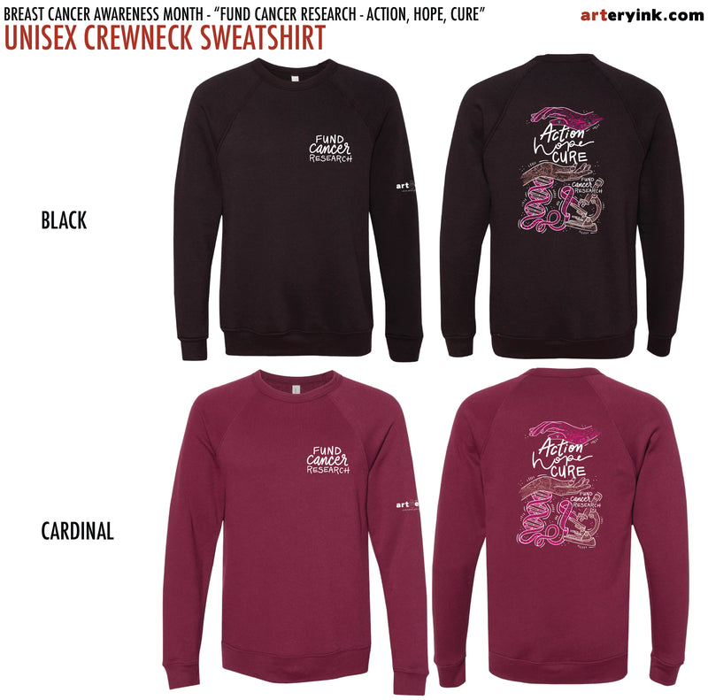 Breast Cancer Awareness Month / "Fund Cancer Research - Action. Hope. Cure" / Pre-Order