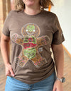 "Sweet on the Inside" Gingerbread Anatomy Unisex T.Shirt