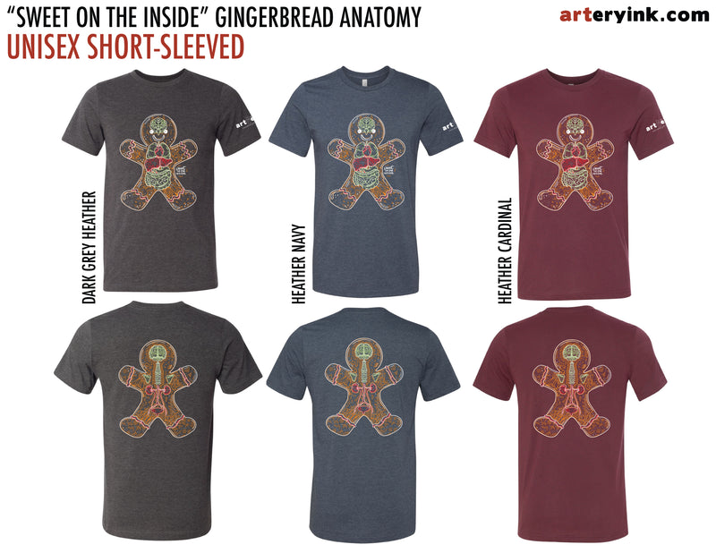 "Sweet on the Inside" Gingerbread Anatomy Pre-Order (Ships 12/5)