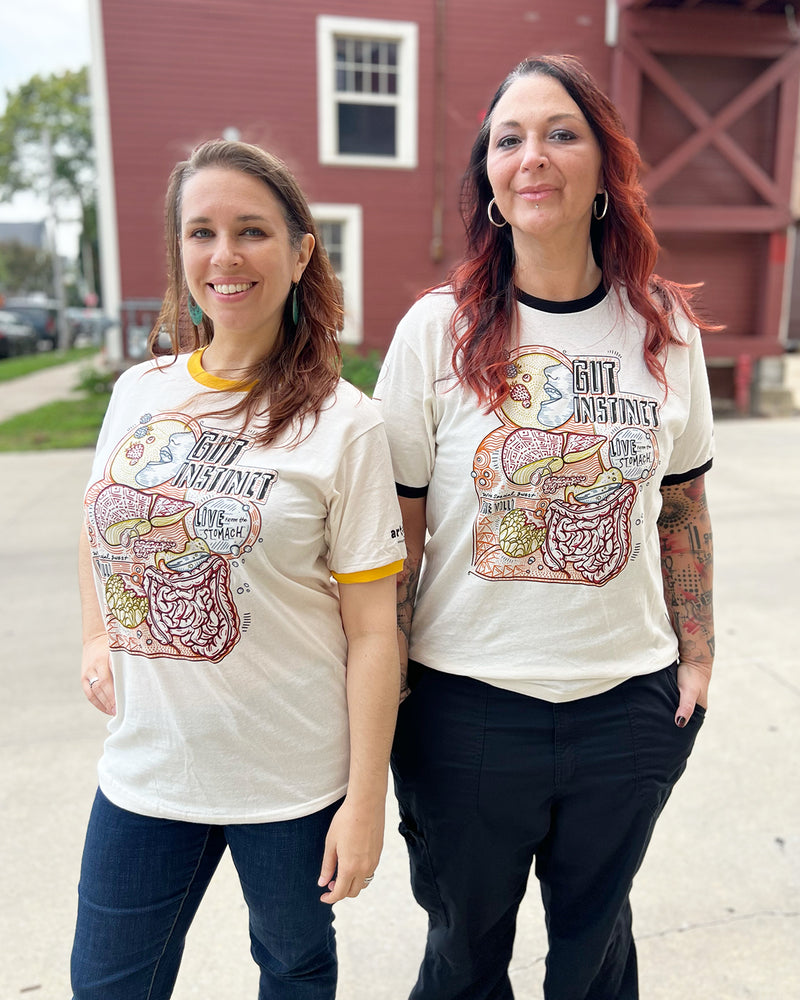Anatomical Band Shirt / Digestive System / Pre-Order