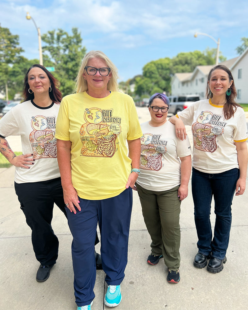 Anatomical Band Shirt / Digestive System / Pre-Order