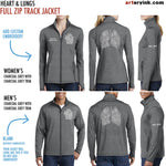Customizable Heart & Lungs Track Jacket Pre-Order (Ships 12/5)
