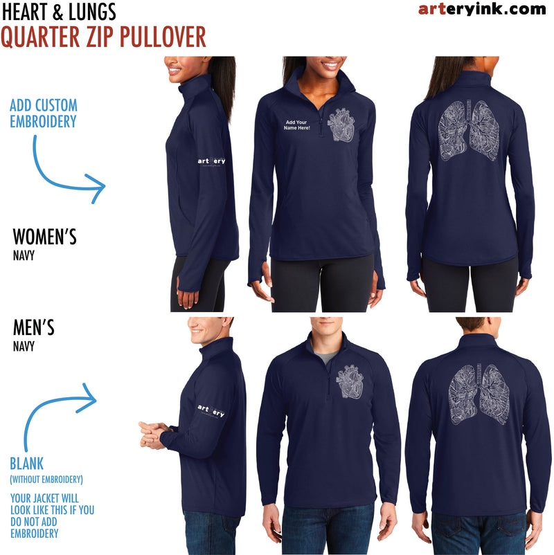 Customizable Heart & Lungs Track Jacket Pre-Order (Ships 12/5)