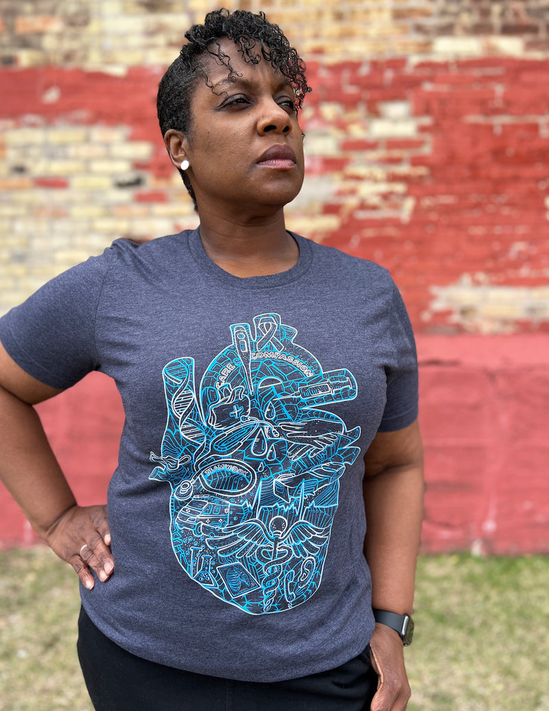 Heart of Healthcare Unisex T.Shirt