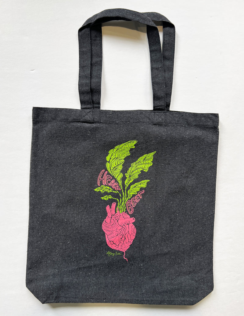 Heart Beet Tote Bag