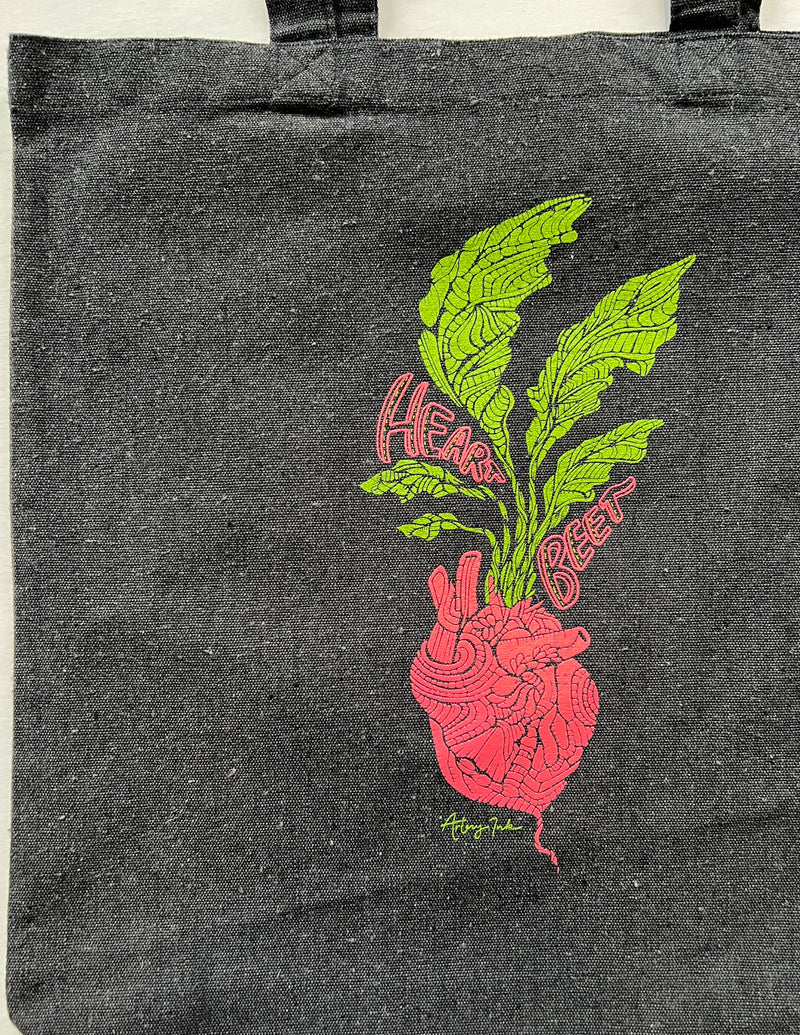 Heart Beet Tote Bag