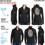 Heart of Chicago / Customizable Track Jacket / Pre-Order (Ships 12/5)