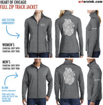 Heart of Chicago / Customizable Track Jacket / Pre-Order (Ships 12/5)
