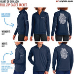 Heart of Chicago / Customizable Track Jacket / Pre-Order (Ships 12/5)